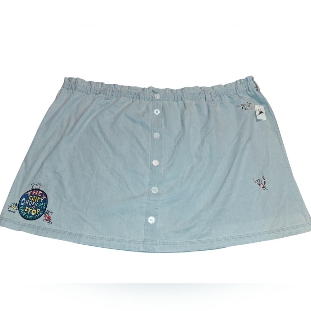 Cinderella Disney Skirt NWT 3X (NO BELT)